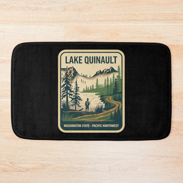 Item preview, Lake Quinault Washington State  Pacific Northwest  designed and sold by ketkacreations.