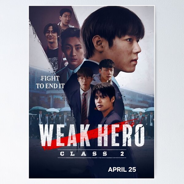 Item preview, Weak Hero Class 2 kdrama, Weak Hero Season 2 kdrama  designed and sold by Sweetyshope.