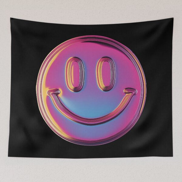 Item preview, Liquid Joy Chrome Smiley Vibe designed and sold by Bearabilia.
