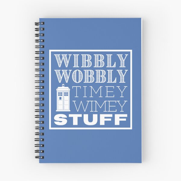 Item preview, Wibbly Wobbly Timey Wimey designed and sold by TheTeeKettle.