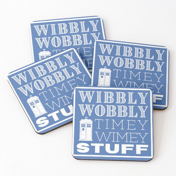 Item preview, Wibbly Wobbly Timey Wimey designed and sold by TheTeeKettle.