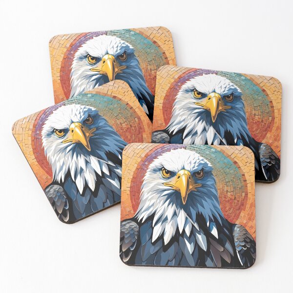 Item preview, Unique Eagle Mosaics Gradient Diversity designed and sold by UDV11.