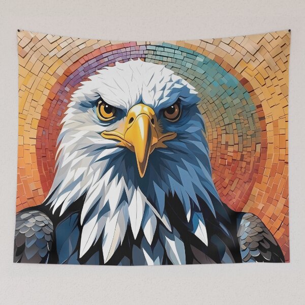 Item preview, Unique Eagle Mosaics Gradient Diversity designed and sold by UDV11.