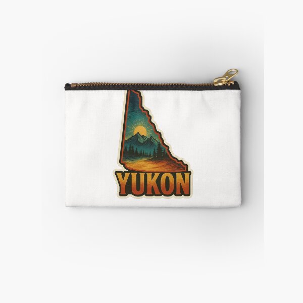 Item preview, Yukon Territory Mountain Sunset Silhouette Canada designed and sold by Places On Earth.