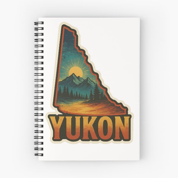 Item preview, Yukon Territory Mountain Sunset Silhouette Canada designed and sold by Places On Earth.