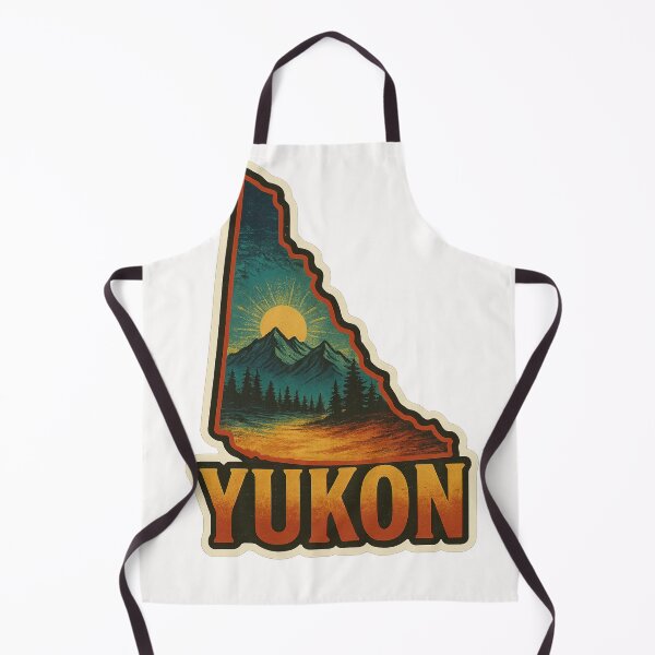 Item preview, Yukon Territory Mountain Sunset Silhouette Canada designed and sold by Places On Earth.