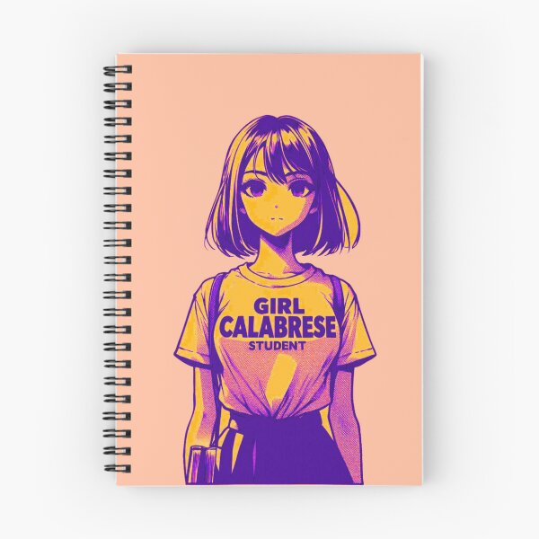 Item preview, Girl Calabrese Manga – Student | Moda e Accessori ragazza di anime art anime girlies designed and sold by Design by Anthony .