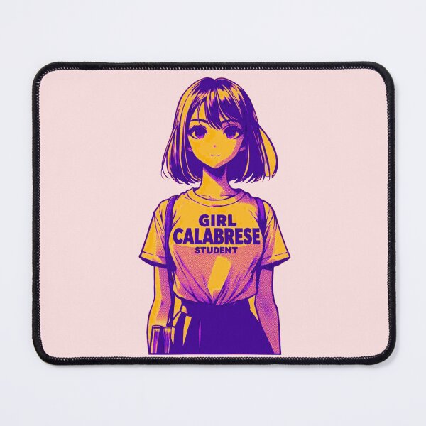 Item preview, Girl Calabrese Manga – Student | Moda e Accessori ragazza di anime art anime girlies designed and sold by Design by Anthony .