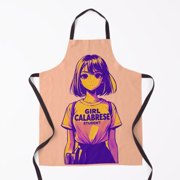 Item preview, Girl Calabrese Manga – Student | Moda e Accessori ragazza di anime art anime girlies designed and sold by Design by Anthony .