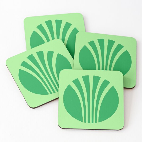 Item preview, Bold green retro pattern designed and sold by analogue_rock.