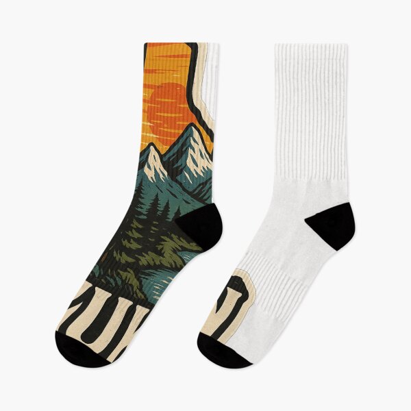 Item preview, Yukon Territory River and Snowy Peaks Emblem Canada designed and sold by Places On Earth.
