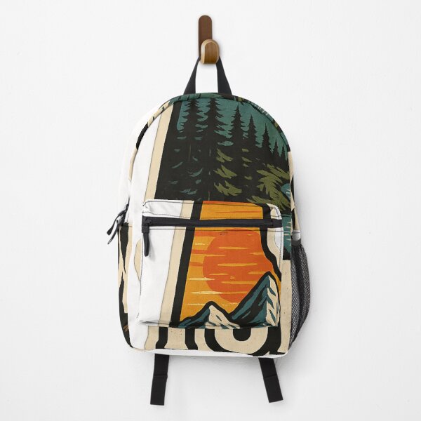 Item preview, Yukon Territory River and Snowy Peaks Emblem Canada designed and sold by Places On Earth.