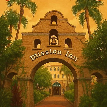 Artwork thumbnail, Mission Inn Hotel - Riverside by StickerWey
