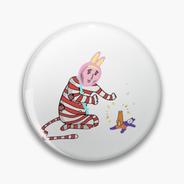 Item preview, popee the performer silly pin (11) designed and sold by Drstarscream.shop.