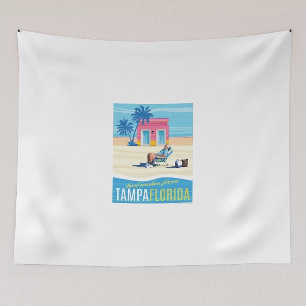 Item preview, Tampa, Florida USA, Man...chilling by Robert Hills designed and sold by Robert Hills.