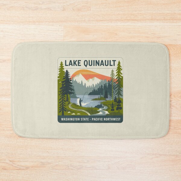 Item preview, Lake Quinault Washington State  Pacific Northwest  designed and sold by ketkacreations.