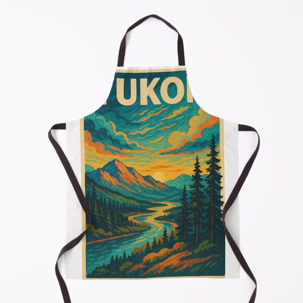 Item preview, Yukon Sunset River Valley and Alpine Ranges Canada designed and sold by Places On Earth.