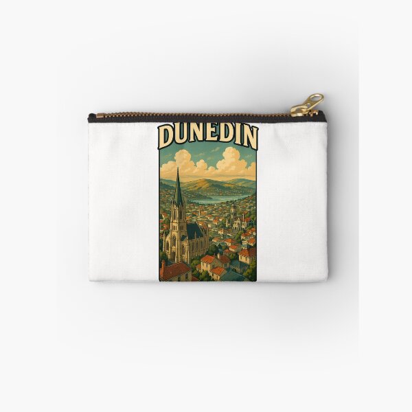 Item preview, Dunedin New Zealand Cathedral and Harbor Hills designed and sold by Places On Earth.