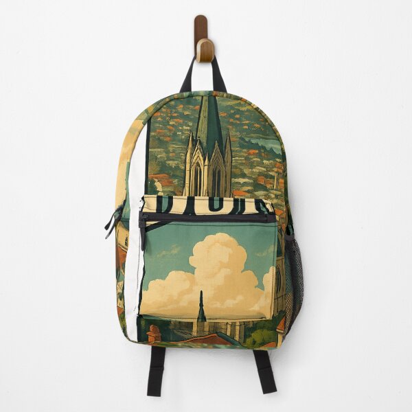 Item preview, Dunedin New Zealand Cathedral and Harbor Hills designed and sold by Places On Earth.