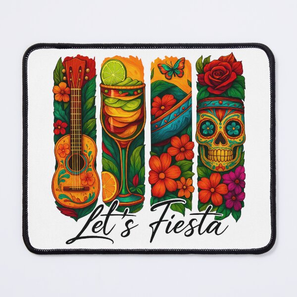 Item preview, Let's Fiesta Cinco de Mayo Mexico Tequila Party designed and sold by ivotee.