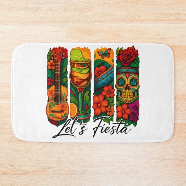 Item preview, Let's Fiesta Cinco de Mayo Mexico Tequila Party designed and sold by ivotee.