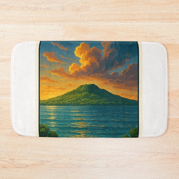 Item preview, Rangitoto Island Sunset and Hauraki Gulf New Zealand designed and sold by Places On Earth.