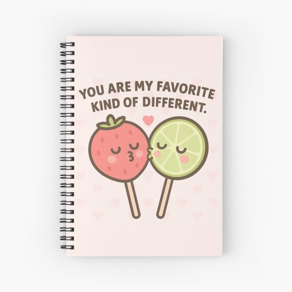 Item preview, Kawaii Cute strawberry and lime lollypops in love designed and sold by Like a Kid Designs.