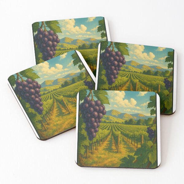 Item preview, Martinborough Vineyard and Tararua Range New Zealand designed and sold by Places On Earth.