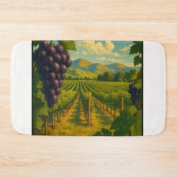 Item preview, Martinborough Vineyard and Tararua Range New Zealand designed and sold by Places On Earth.