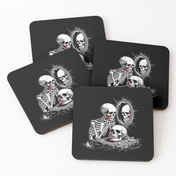 Item preview, Skeleton Surprised and Mirror designed and sold by ATOTI.
