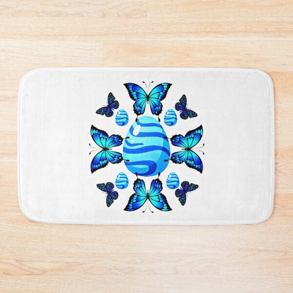 Item preview, King's Easter Hunt | Easter Hunt | Easter Eggs | Eggs | Butterfly | Butterflies | Blue | Swirls | Easter  designed and sold by Kingcls.