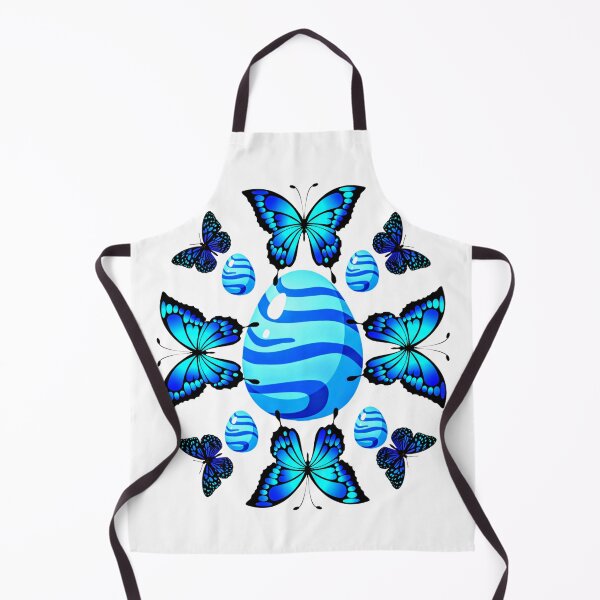 Item preview, King's Easter Hunt | Easter Hunt | Easter Eggs | Eggs | Butterfly | Butterflies | Blue | Swirls | Easter  designed and sold by Kingcls.