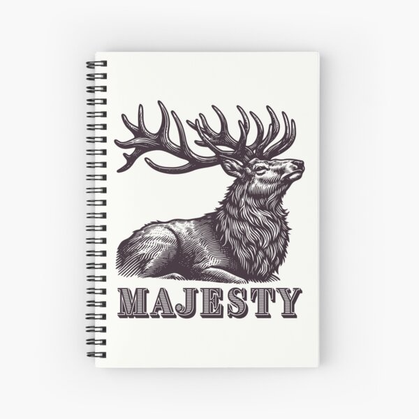 Item preview, Vintage-Style Majestic Elk - Dark Maroon designed and sold by WesternLocales.
