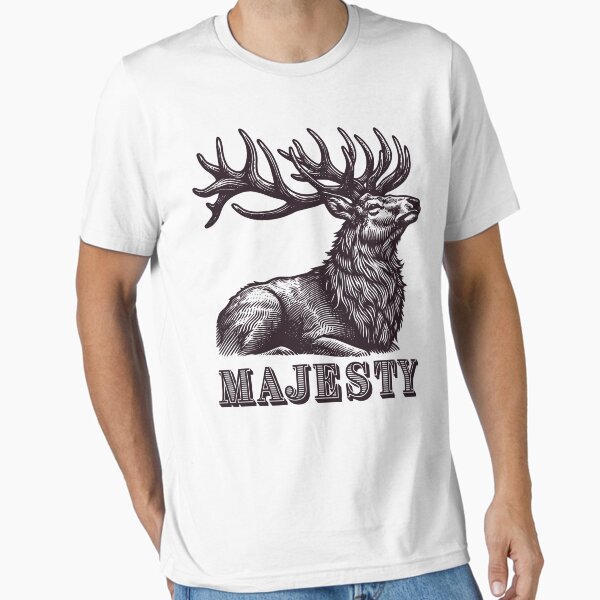 Artikel-Vorschau von Majestic Elk im Vintage-Stil – Dunkelbraun, designt und verkauft von WesternLocales.