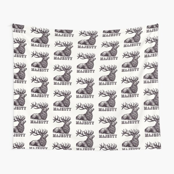 Item preview, Vintage-Style Majestic Elk - Dark Maroon designed and sold by WesternLocales.