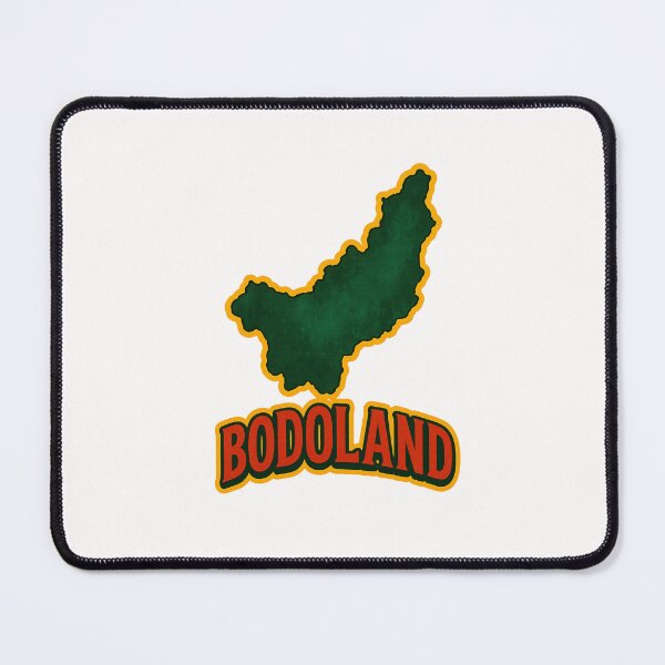 Item preview, Bodoland Territorial Map Design Northeast India designed and sold by Places On Earth.