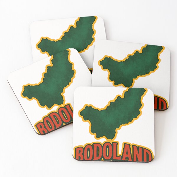 Item preview, Bodoland Territorial Map Design Northeast India designed and sold by Places On Earth.