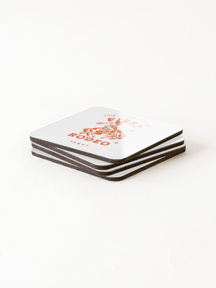Thumbnail 4 of 5, Coasters (Set of 4), First Rodeo designed and sold by AmieSab.