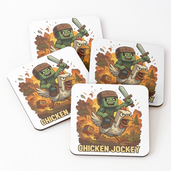 Item preview, Chicken Jockey designed and sold by Hoops and Movie Sticks.