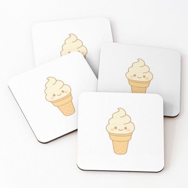 Item preview, Kawaii Soft Serve Ice Cream Cone designed and sold by PopDonkey.