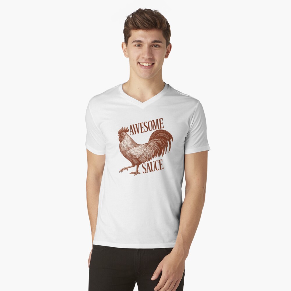 Aperçu de l'œuvre T-shirt col V créée et vendue par damiang.