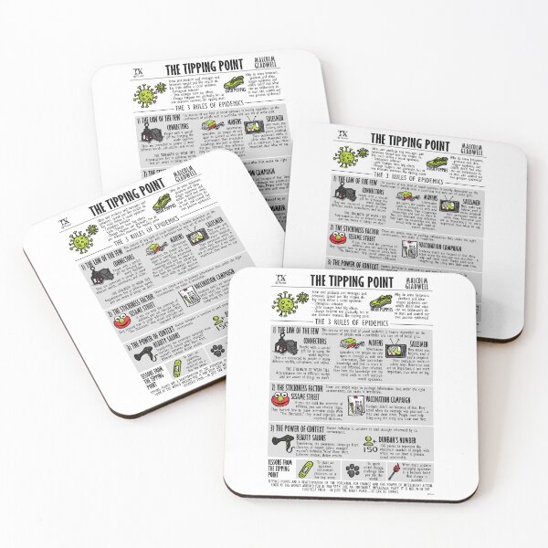 Item preview, Visual Summary The Tipping Point (Malcolm Gladwell) designed and sold by TKsuited.
