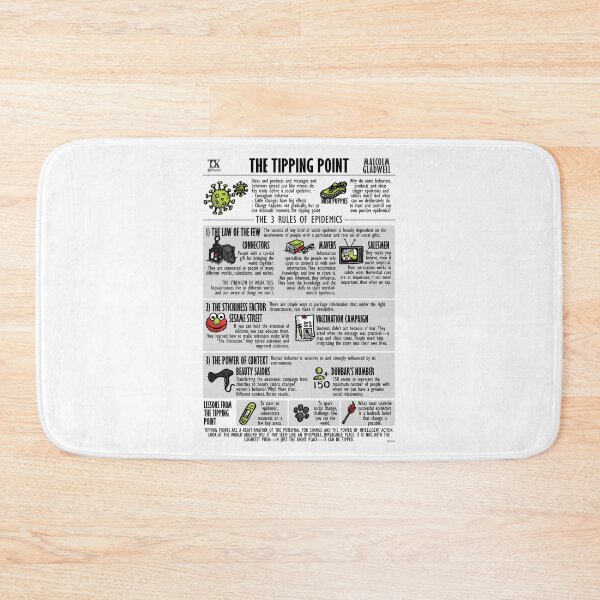 Item preview, Visual Summary The Tipping Point (Malcolm Gladwell) designed and sold by TKsuited.