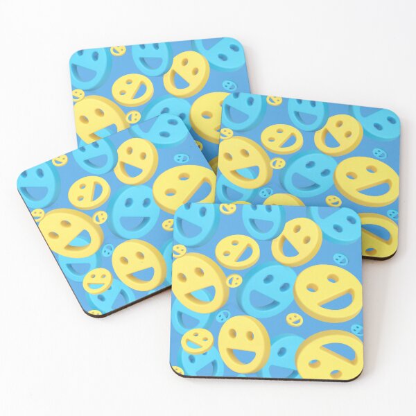 Item preview, Yellow-blue smiles designed and sold by Oksanka21.