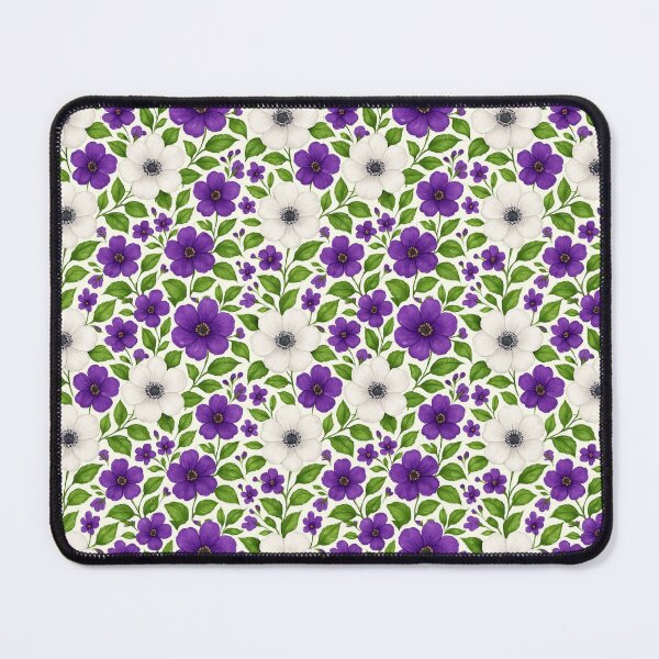 Item preview, Suffragette Colours Floral designed and sold by Tau Tia L Douglass.