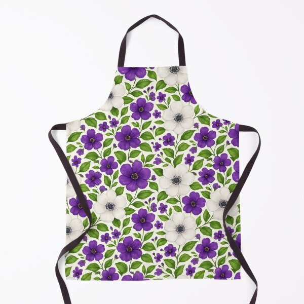 Item preview, Suffragette Colours Floral designed and sold by Tau Tia L Douglass.
