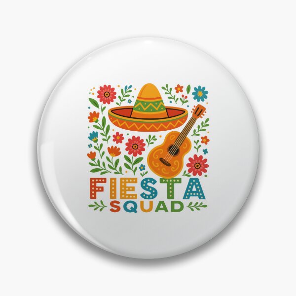 Item preview, Fiesta Squad – Colorful Party Vibes designed and sold by HandicraftArt.