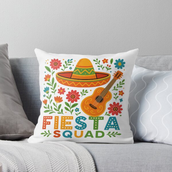 Item preview, Fiesta Squad – Colorful Party Vibes designed and sold by HandicraftArt.