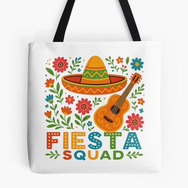 Item preview, Fiesta Squad – Colorful Party Vibes designed and sold by HandicraftArt.