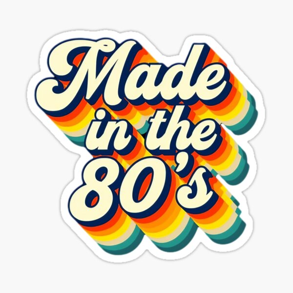 Item preview, Made in the 80s designed and sold by JonysCreativeDesigns.